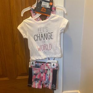 18 month, 3 piece RBX active outfit